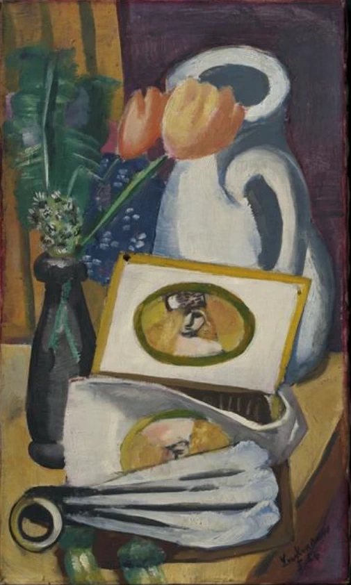 Natura morta con scatola di sigari, 1926 - Pinakothek der Moderne, München